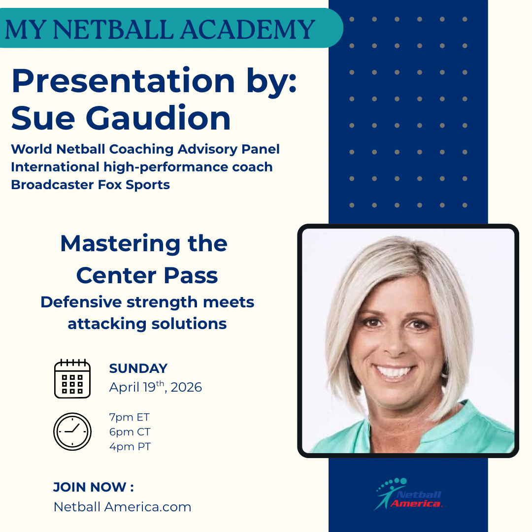 Netball Academy Event Flyer